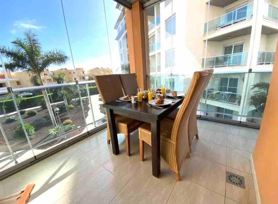 Apartmán Elegant Colonial Style Ocean View Golf Del Sur San Miguel de Abona Exteriér fotografie